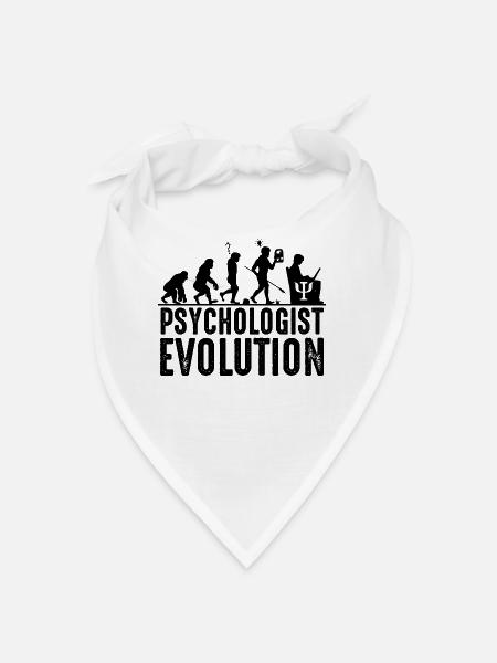 psychologue - Bandana - blanc