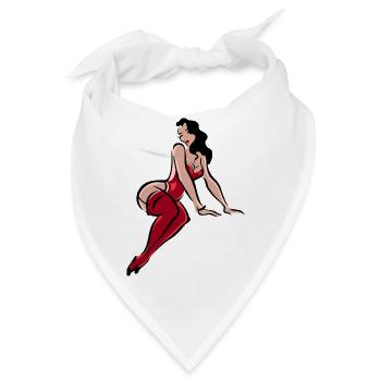 Lady - Bandana - Weiß - Vorne