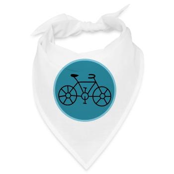 FAHRRAD. RADSPORT. - Bandana - Weiß - Vorne