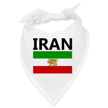 Iran Revolution | Women. Life. Freedom | Iran flag - Bandana - Weiß - Vorne