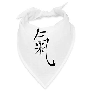 chi qi energie - Bandana - Weiß - Vorne