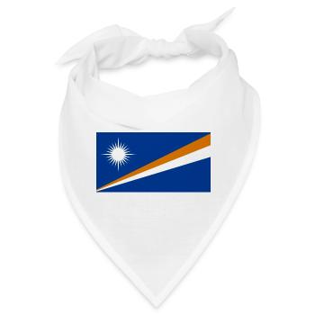 Marshallinseln - Bandana - Weiß - Vorne