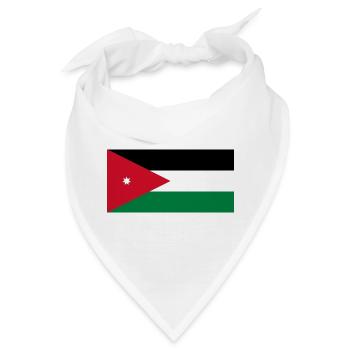 Jordanien - Bandana - Weiß - Vorne