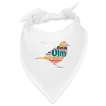 Ulmer Spatz - Bandana - Weiß - Vorne