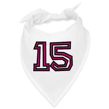 15 - Bandana - Weiß - Vorne