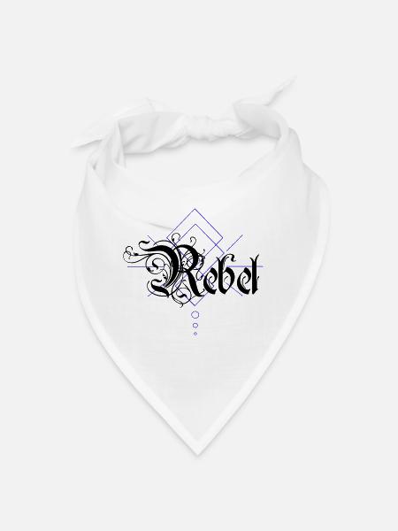 Rebel - Bandana - white