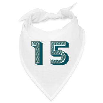 15 - Bandana - Weiß - Vorne