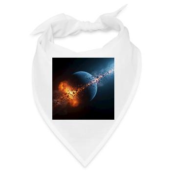 Cosmic Firestarter - Bandana - Weiß - Vorne