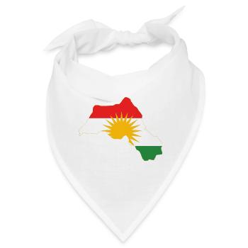 Kurdistan Region  - Bandana - Weiß - Vorne