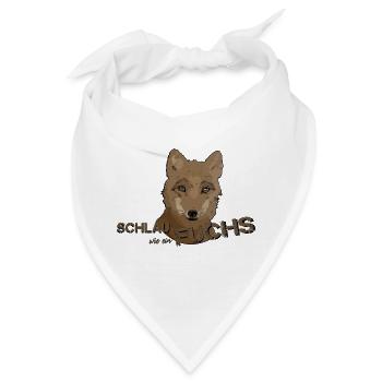 Fuchs schlauer Fuchs schlau schlauer wie ein Fuchs - Bandana - Weiß - Vorne