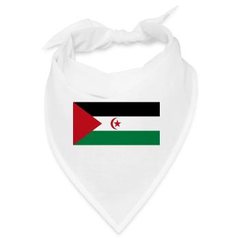 Demokratische Arabische Republik Sahara - Bandana - Weiß - Vorne