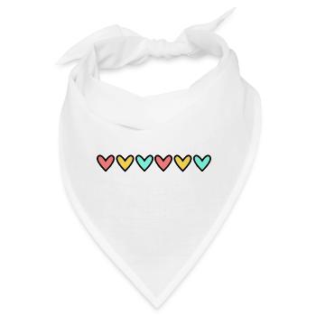 100. 100 JAHRE. 100-JÄHRIGES JUBILÄUM. 100. GEBURTSTAG - Bandana - Weiß - Vorne