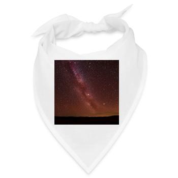 Sternenhimmel Vergleichsbild - Bandana - Weiß - Vorne