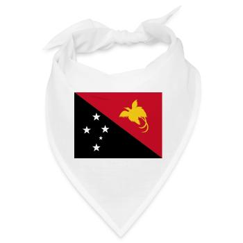 Papua-Neuguinea - Bandana - Weiß - Vorne