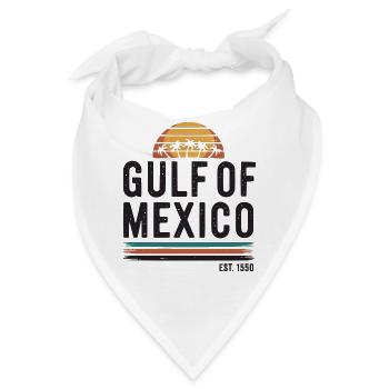 Golf von Mexiko Ozeanisches Becken Touristenattraktion Reisen - Bandana - Weiß - Vorne