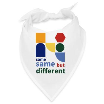 same same but different - Bandana - Weiß - Vorne