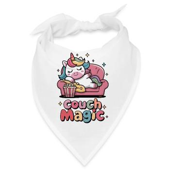 Couch-Magie - Bandana - Weiß - Vorne