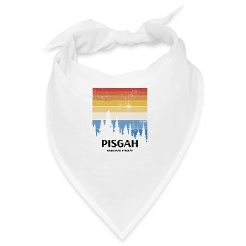 Pisgah National Forest - Bandana - Weiß - Vorne