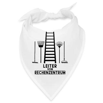 LEITER VOM RECHENZENTRUM - Bandana - Weiß - Vorne