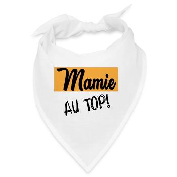 Oma - Bandana - Weiß - Vorne