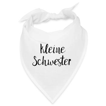 kleine Schwester - Bandana - Weiß - Vorne