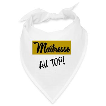GELIEBTE - Bandana - Weiß - Vorne