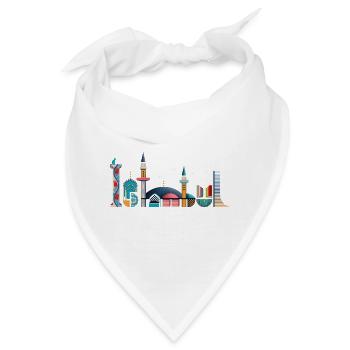 Istanbul - Bandana - Weiß - Vorne