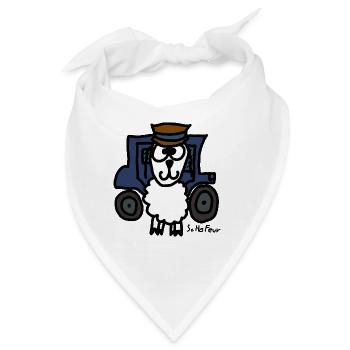 ScHoFeur - Bandana - Weiß - Vorne