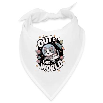 Nicht von dieser Welt - Bandana - Weiß - Vorne
