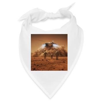 Wild Wild Space - Bandana - Weiß - Vorne
