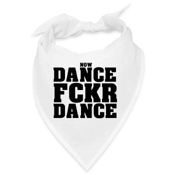 Dance Fckr Dance - Bandana - Weiß - Vorne