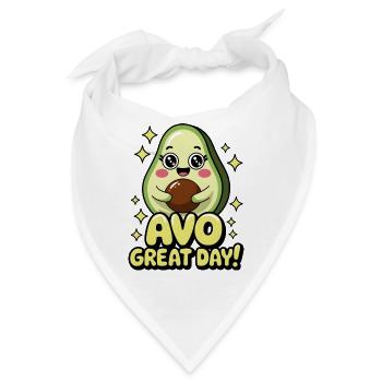Avo Toller Tag! - Bandana - Weiß - Vorne