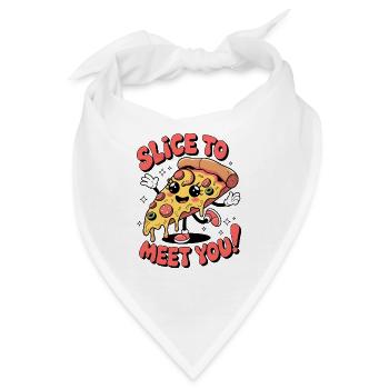 Slice, um Sie zu treffen! - Bandana - Weiß - Vorne