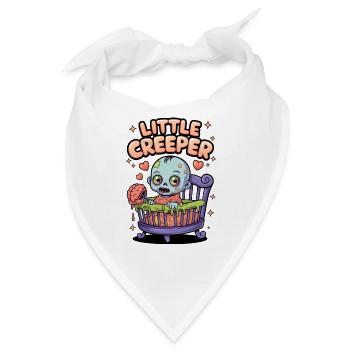 Kleiner Kriecher - Bandana - Weiß - Vorne