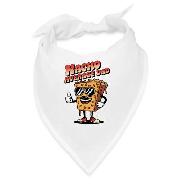 Nacho Durchschnittlicher Vater - Bandana - Weiß - Vorne
