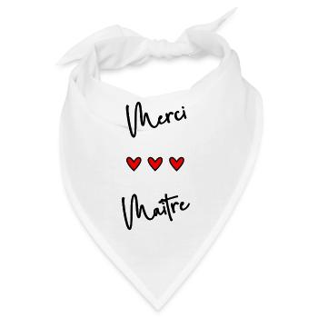 MEISTER. MEISTER - Bandana - Weiß - Vorne