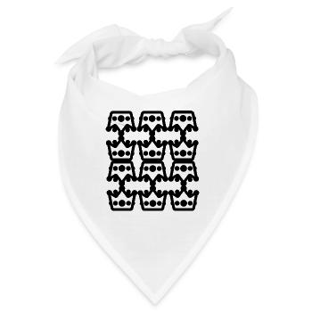 Lampen-Typ-Design - Bandana - Weiß - Vorne