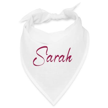 Sarah - Bandana - Weiß - Vorne