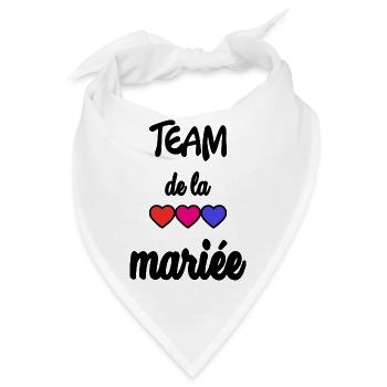 TEAM BRIDAL - Bandana - Weiß - Vorne