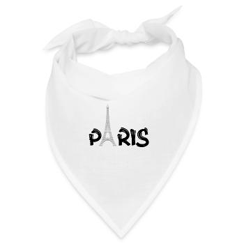 PARIS - Bandana - Weiß - Vorne