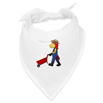 Gardener Unicorn - Bandana - Weiß - Vorne
