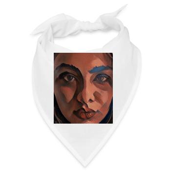 Pastellmädchen ART - Bandana - Weiß - Vorne