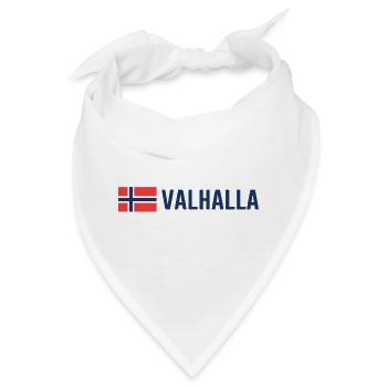 walhalla Wikinger Norwegen Odin - Bandana - Weiß - Vorne