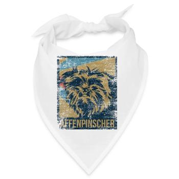 Munterer Affenpinscher Züchter - Bandana - Weiß - Vorne