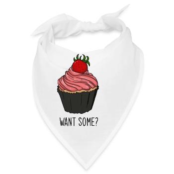 Muffin - Bandana - Weiß - Vorne