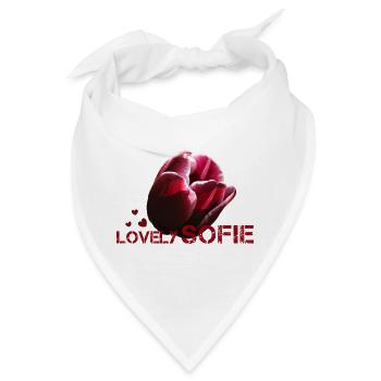 Sofie - Bandana - Weiß - Vorne