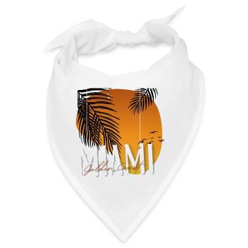 MIAMI - Bandana - Weiß - Vorne