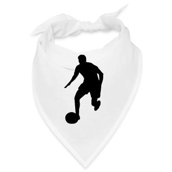 Football Player - Bandana - Weiß - Vorne