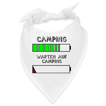 akku camping - Bandana - Weiß - Vorne