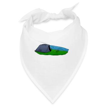 Karpfenzelt Rod Pod Karpfenangeln - Bandana - Weiß - Vorne